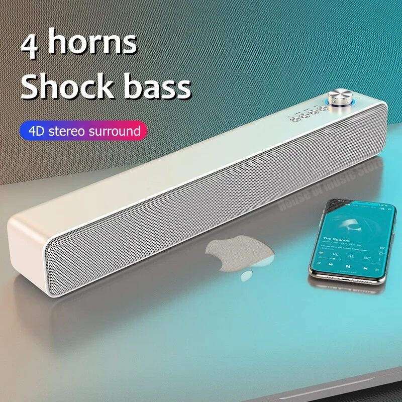 Audio X Music - Original Bluetooth Subwoofer Sound Bar TV