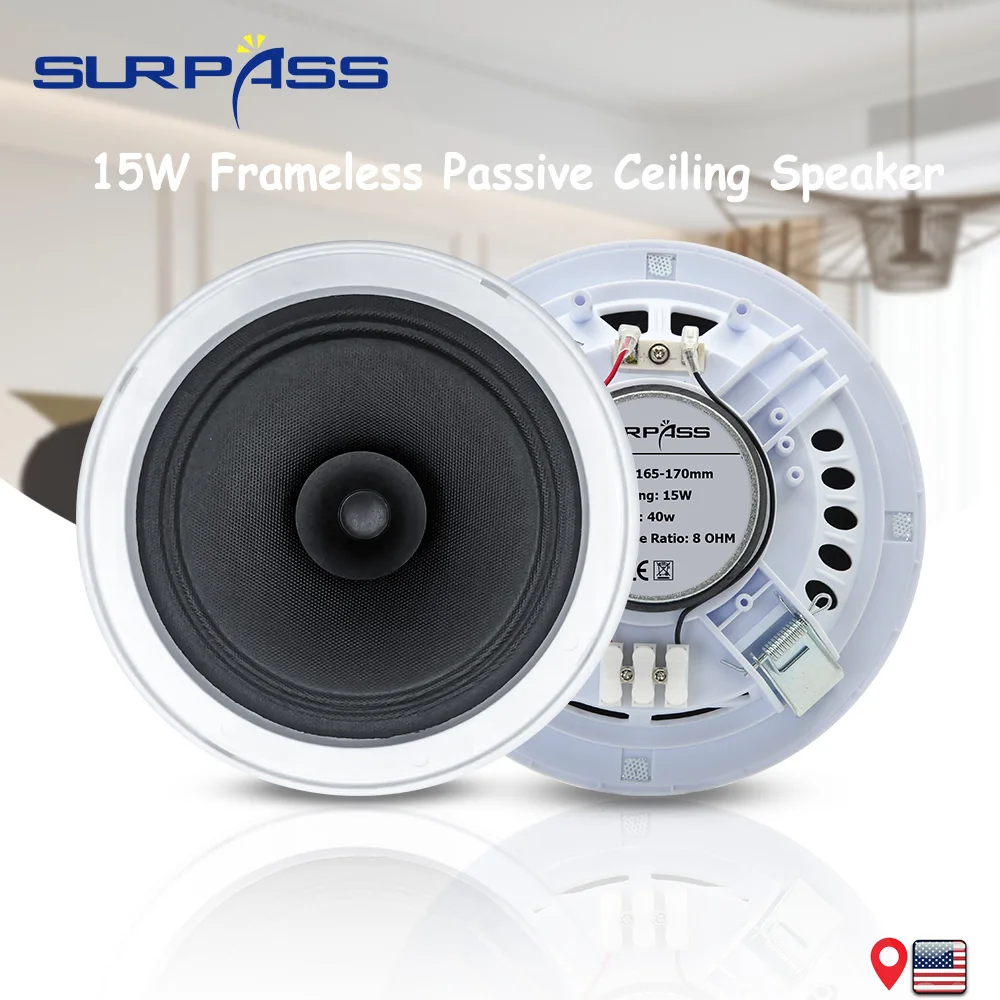 Audio Music Store - PA Sound System 6inch 15W Ceiling