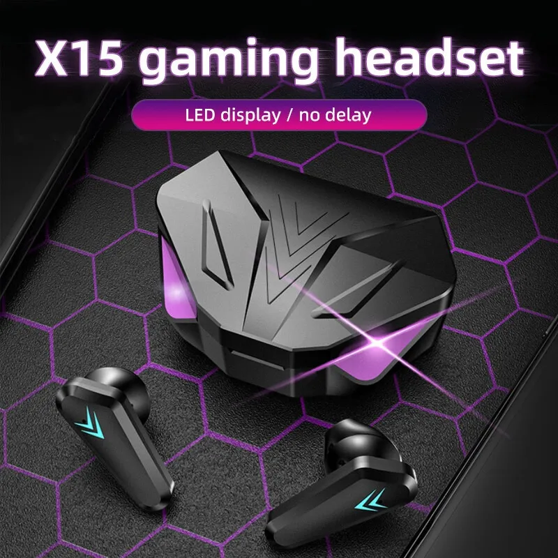 Audio X Music - X15 TWS Gaming Earbuds Wireless Bluetooth