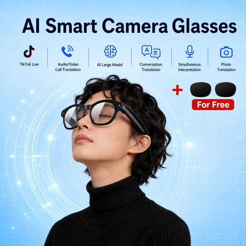 AI Smart Shooting Glasses, Sup - Audio Music Free Online 评论和价格