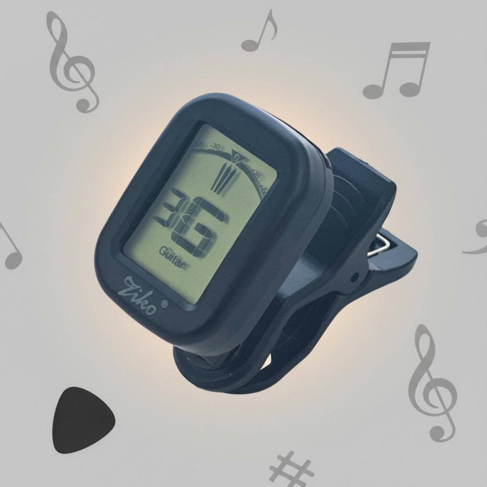 Chromatic Snap-on Tuner Easy t - Guitar Tuner Clip 评论和价格