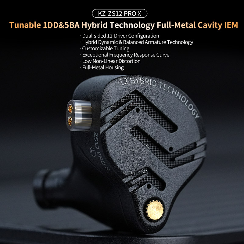 KZ ZS12 PRO X Metal Earphones  - Audio X Music 评论和价格