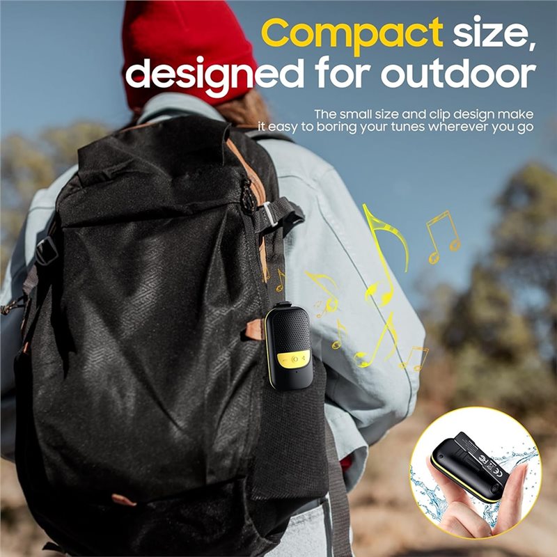 B68C Clip-On Portable Bluetoot - Audio Music Free Online 评论和价格