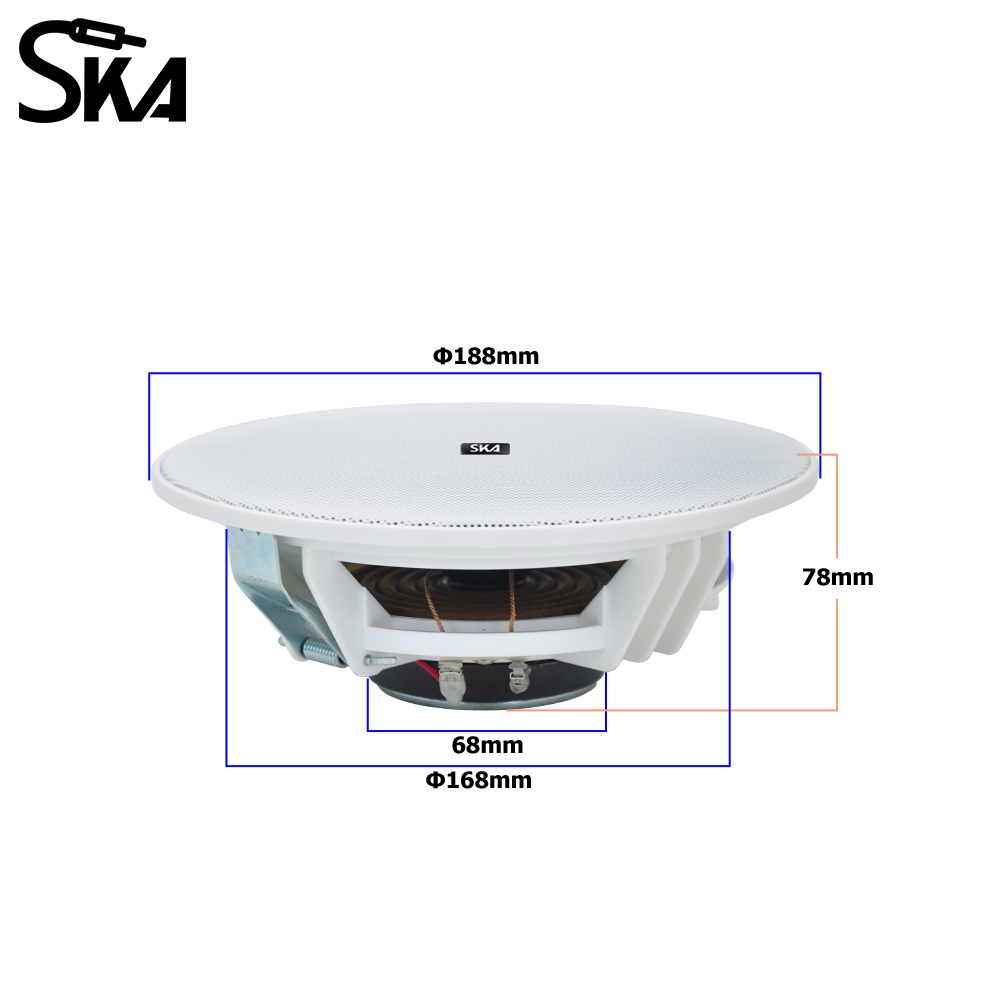6.5-inch 20W， 8ΩDual cone spea - Audio Music Store 评论和价格