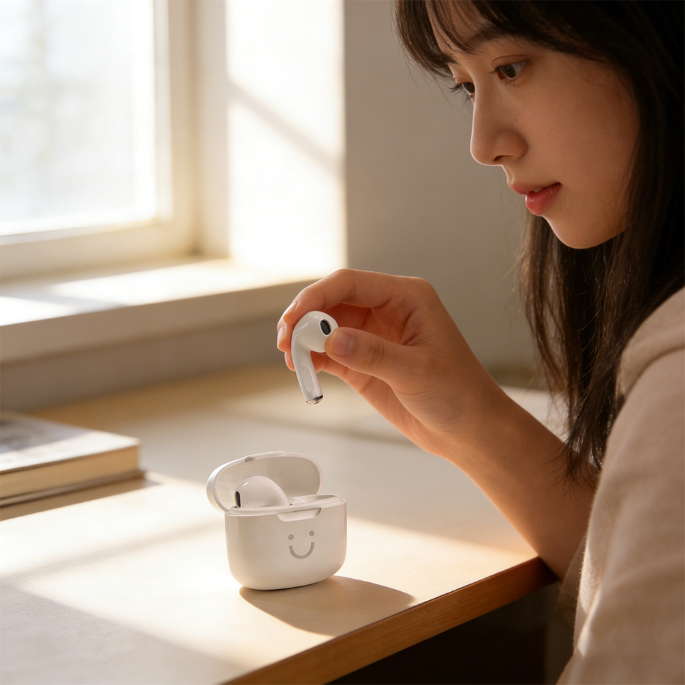 A2 Smiley Face Bluetooth Headp - Audio Music Quality Enhancer 评论和价格