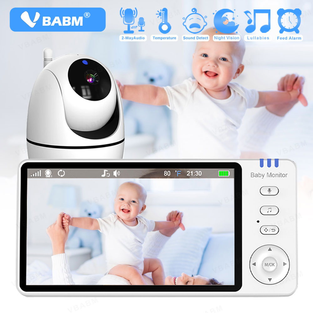 VBABM ABM501 Baby Monitor 5.0  - Audio Detect Music 评论和价格