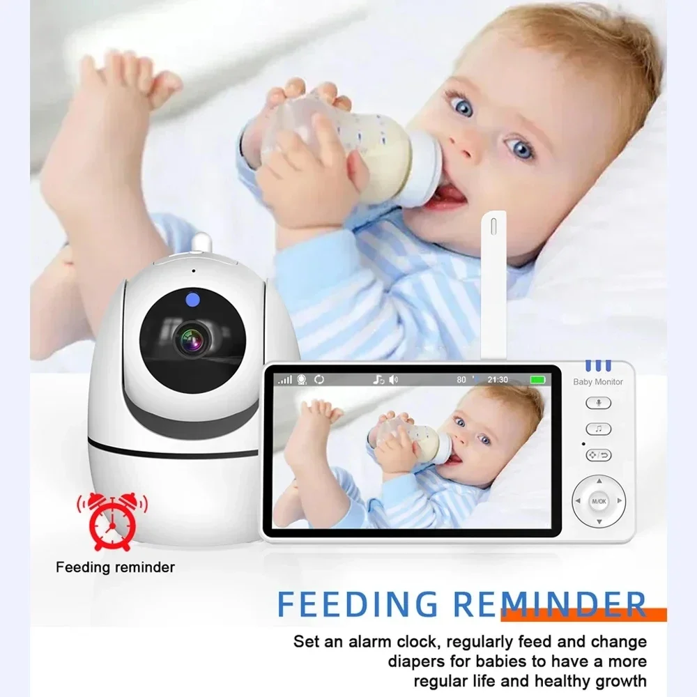 VBABM ABM501 Baby Monitor 5.0  - Audio Detect Music 评论和价格