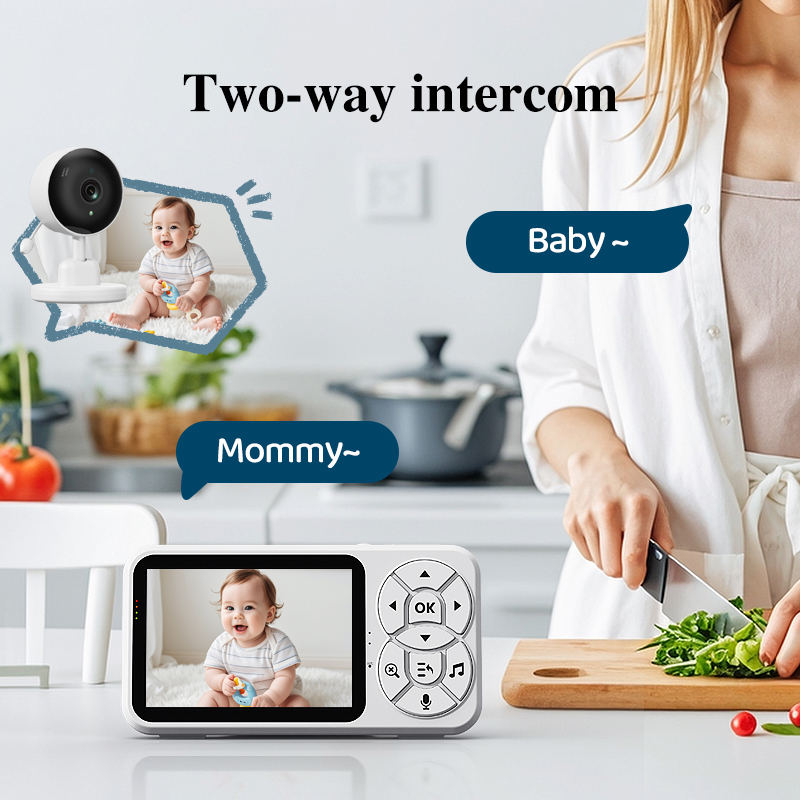 Danmini 3.5-inch Baby Monitor  - Audio Detect Music 评论和价格