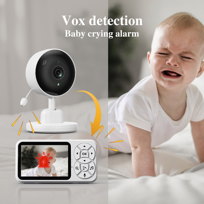 Danmini 3.5-inch Baby Monitor  - Audio Detect Music 评论和价格
