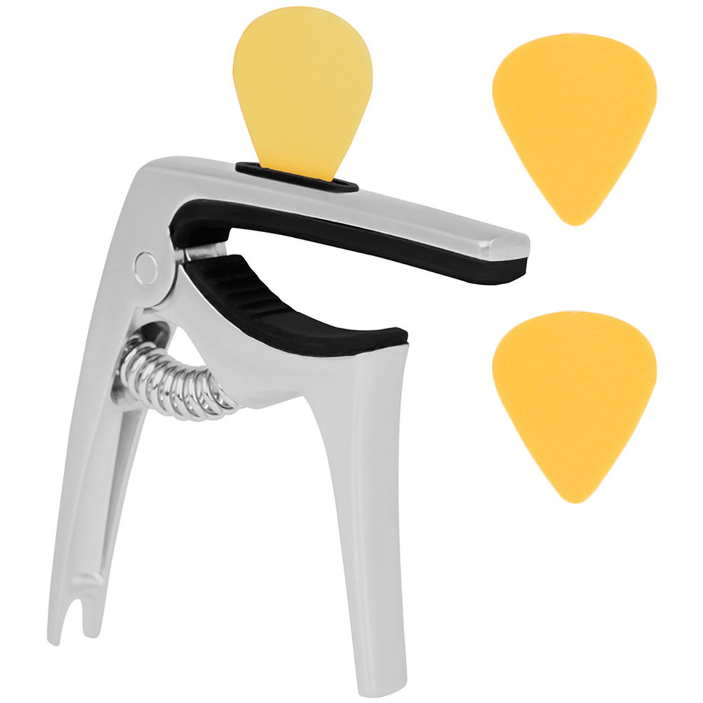 Guitar Capo Metal Sturdy Const - Guitar Tuner Clip 评论和价格