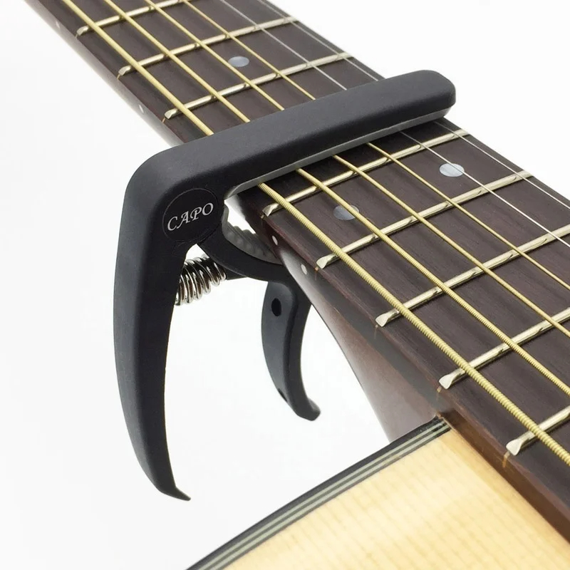 Plastic Guitar Capo for 6 Stri - Guitar Tuner Clip 评论和价格