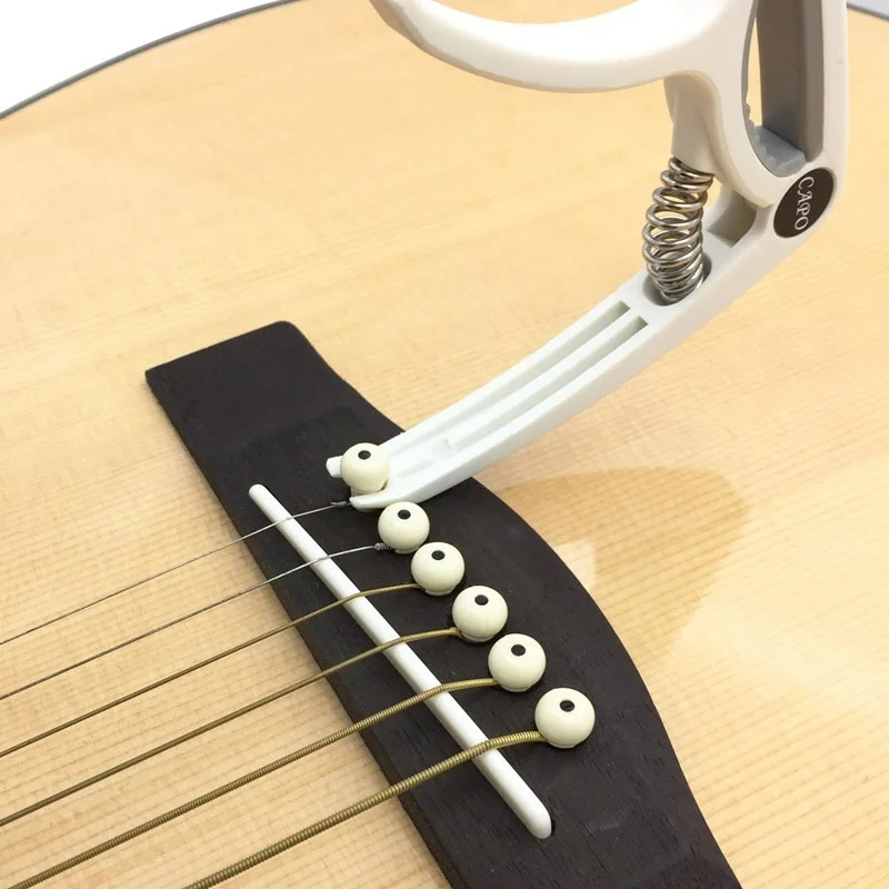 Plastic Guitar Capo for 6 Stri - Guitar Tuner Clip 评论和价格