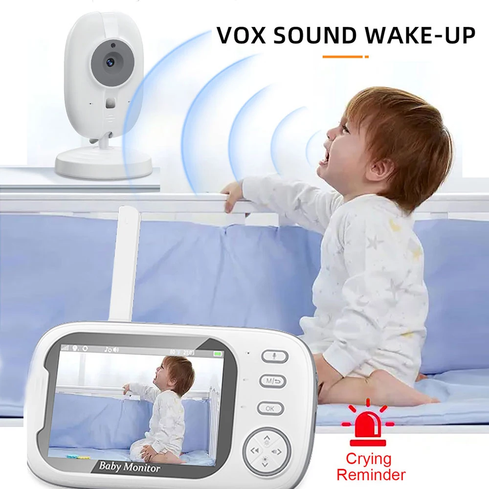 Baby Monitoring Camera 3.5 Inc - Audio Detect Music 评论和价格