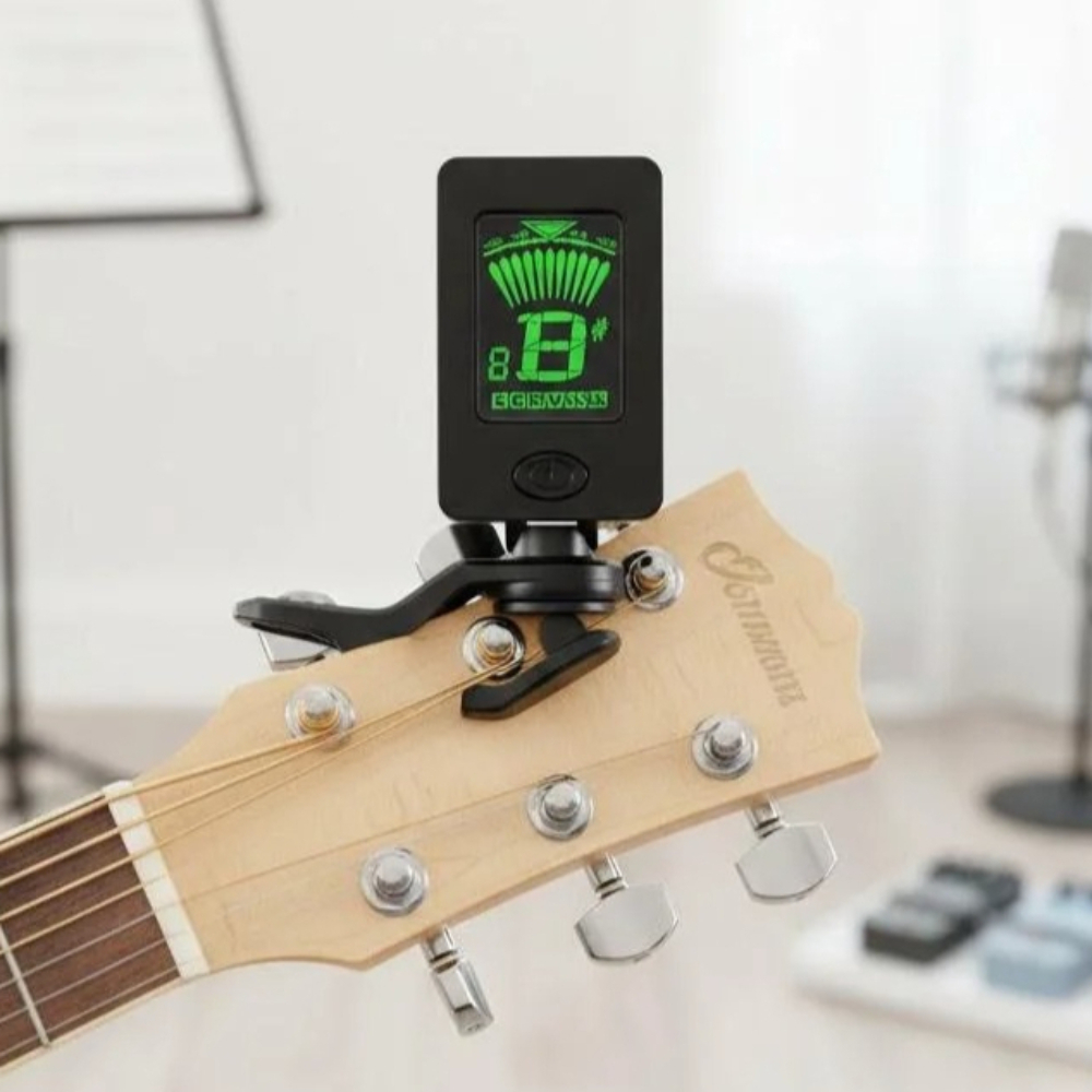 Stonego LCD Clip-on Guitar Tun - Guitar Tuner Clip 评论和价格