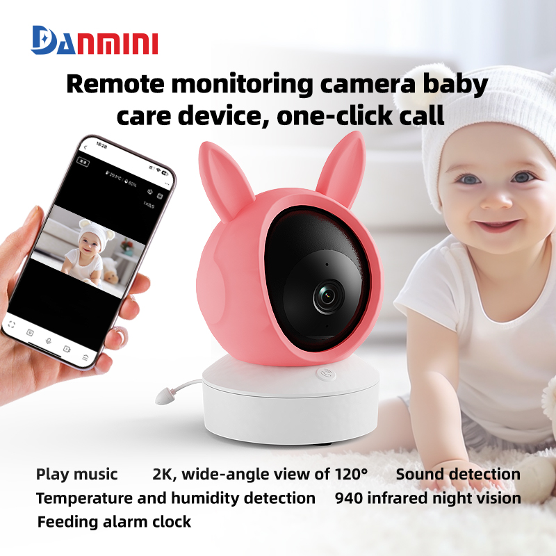 Danmini 1080P Baby Monitor Mob - Audio Detect Music 评论和价格