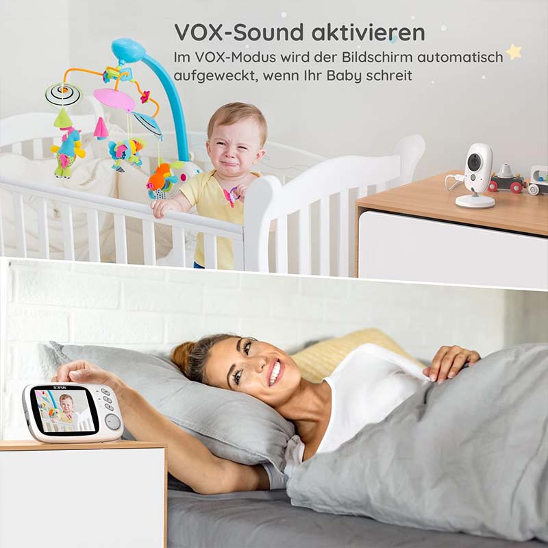 Boifun 3.2 Inch Digital LCD Sc - Audio Detect Music 评论和价格