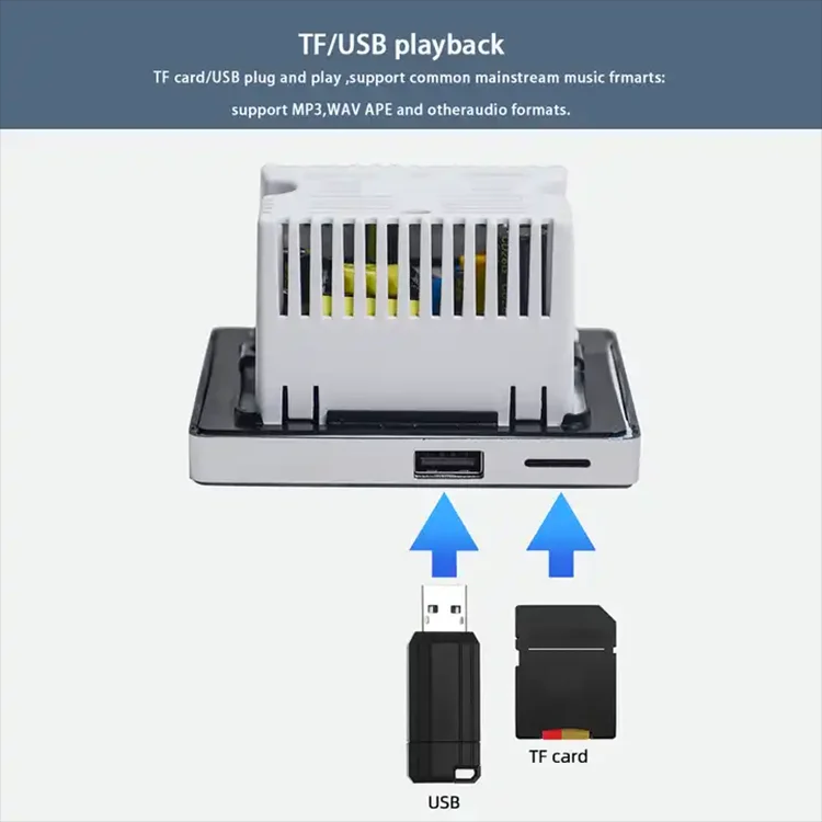 Mini Bluetooth Amplifier Wall  - Audio Music Store 评论和价格