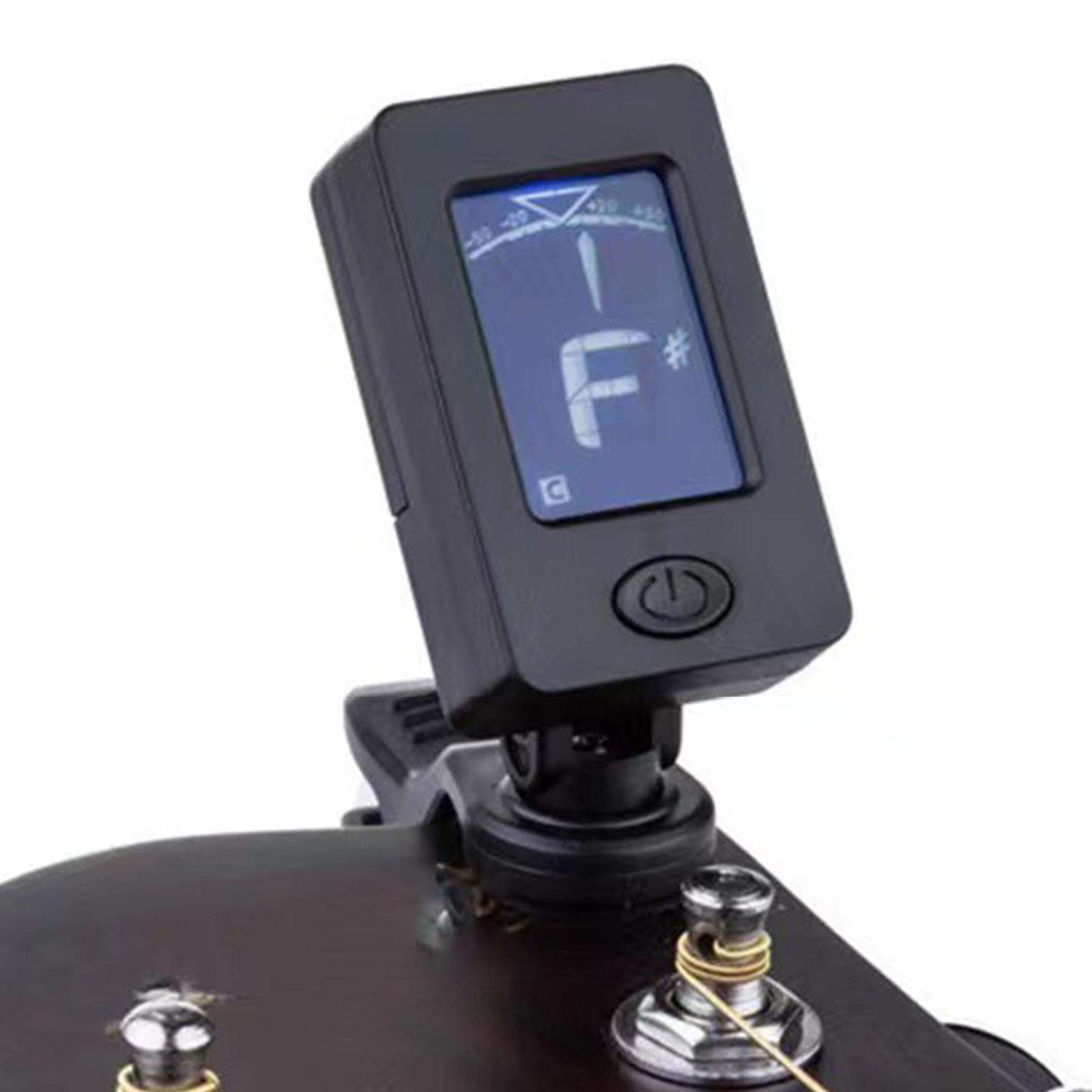 T-02 Guitar Tuner Chromatic Cl - Guitar Tuner Clip 评论和价格