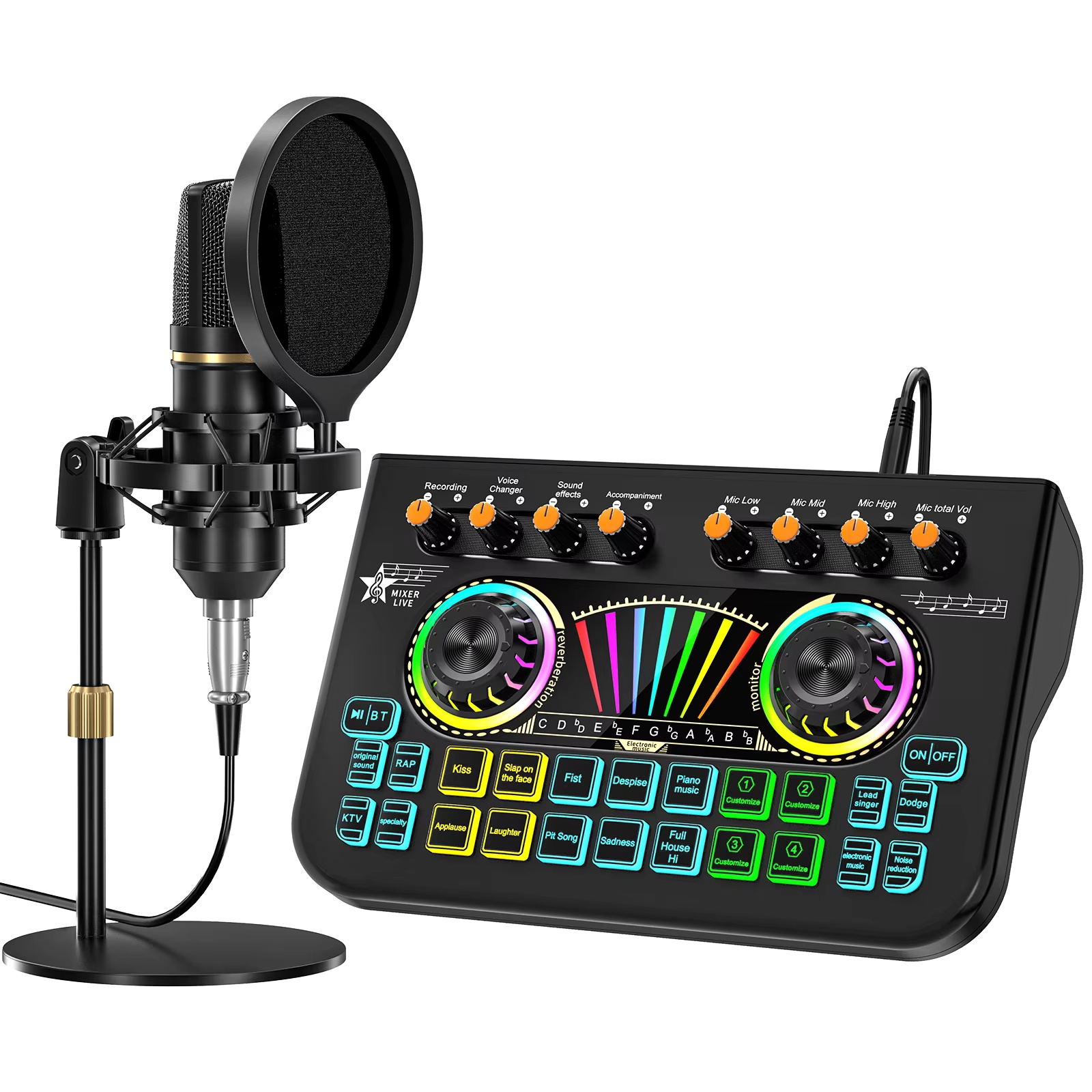 Tenlamp X3 BM800 Podcast Micro - Audio Youtube Music Free 评论和价格