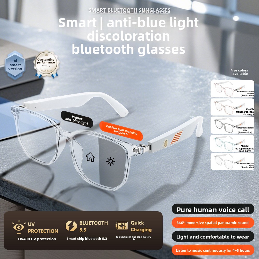 Smart bluetooth ai glasses out - Music Song Audio 评论和价格