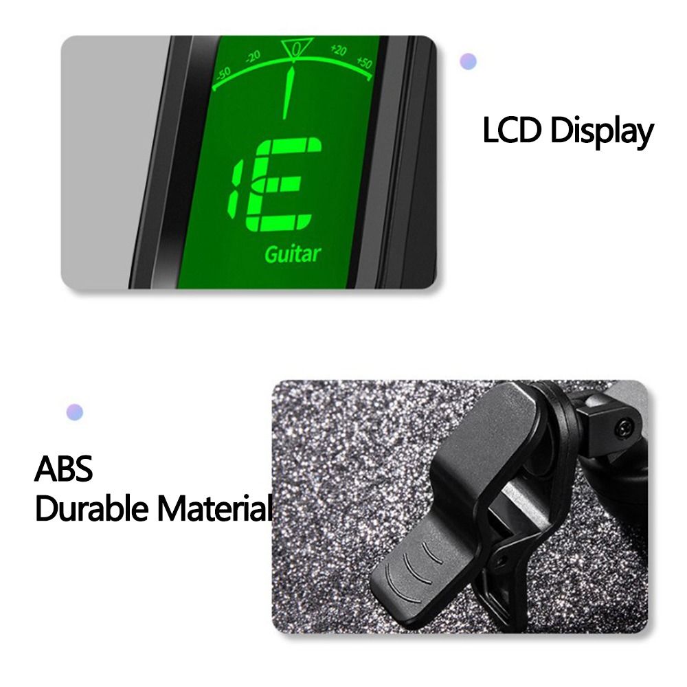Clip on Guitar Tuner Mini LCD  - Guitar Tuner Clip 评论和价格
