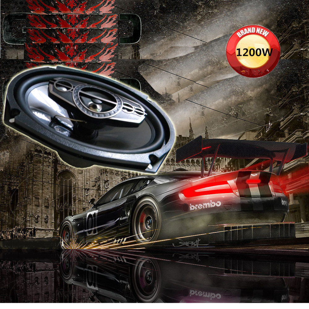 2pcs 6 x 9 inch Car Coaxial Sp - Audio Music Cover 评论和价格